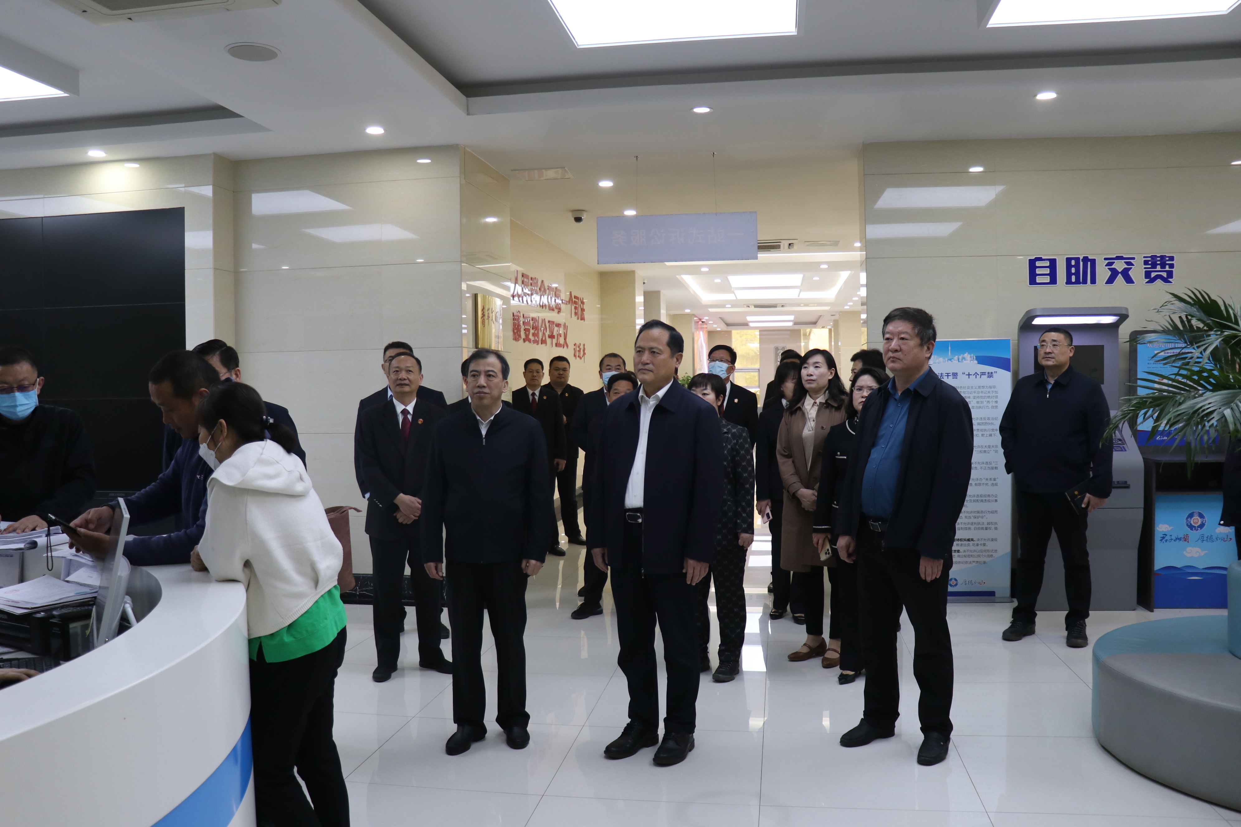 市人大常委会调研组来兰山区调研法院知识产权审判工作