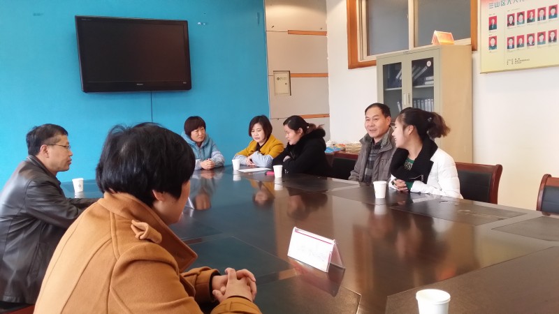 人大代表南坛社区接待选民